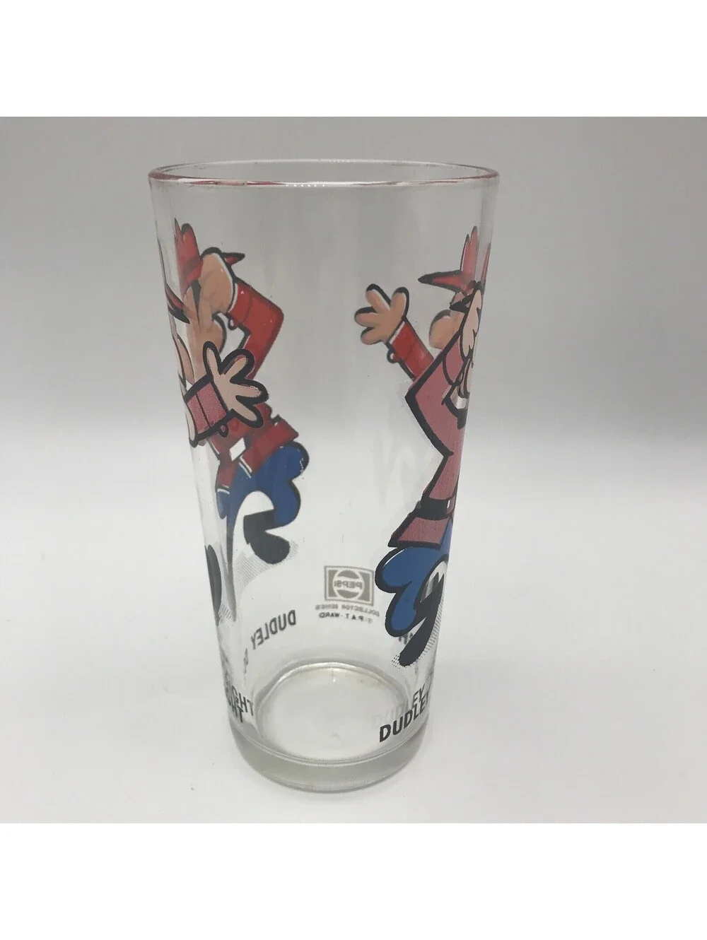 DUDLEY DO RIGHT Vintage Pepsi Cola Collectors Series Drinking Glass 1970’s